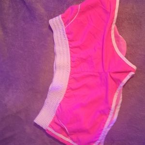 Hot pink shorts by op